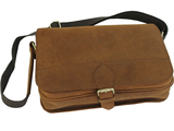 Vollrindleder- Satteltasche 3-teilig - Original-Saddlebag...